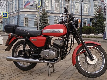 1981 Jawa 350/634, красный, 250000 рублей, вид 2