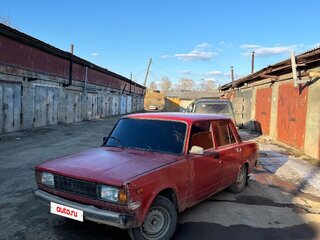 1995 Lada (ВАЗ) 2105, пурпурный, 100000 рублей, вид 1
