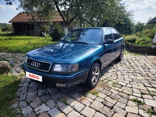 1993 Audi 100 IV (C4), зелёный, 580000 рублей, вид 1