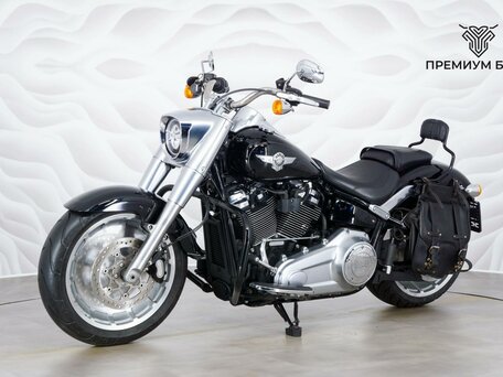 2018 Harley-Davidson Fat Boy, чёрный, 1899000 рублей, вид 3