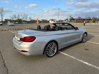 2019 BMW 4 серии 430i F32/F33/F36 Рестайлинг, серебристый, 3157619 рублей, вид 4