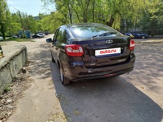 2014 Lada (ВАЗ) Granta I, чёрный, 420000 рублей, вид 3