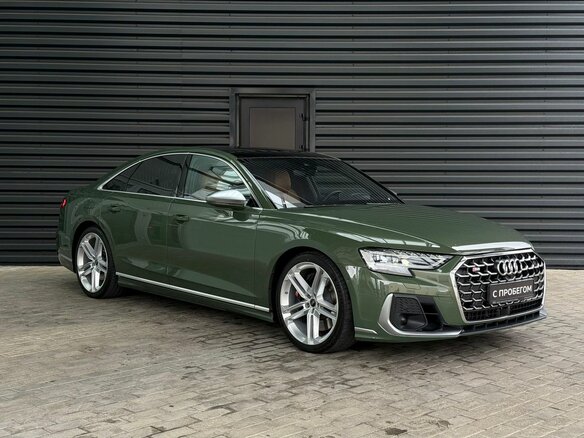 2022 Audi S8 IV (D5) Рестайлинг, зелёный, 14990000 рублей - вид 6