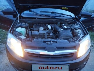 2014 Lada (ВАЗ) Granta I, чёрный, 700000 рублей, вид 5