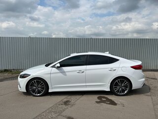 2017 Hyundai Elantra Sport VI (AD), белый, 1550000 рублей, вид 3