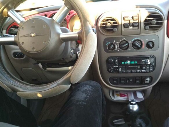 2004 Chrysler PT Cruiser, красный - вид 8