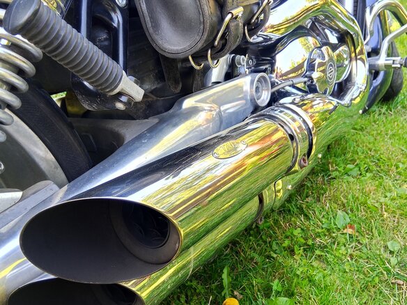 2008 Harley-Davidson V-Rod, синий - вид 3