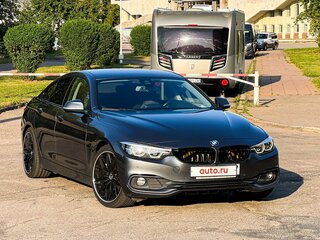 2018 BMW 4 серии Gran Coupe 420d F32/F33/F36 Рестайлинг, серый, 2200000 рублей, вид 2