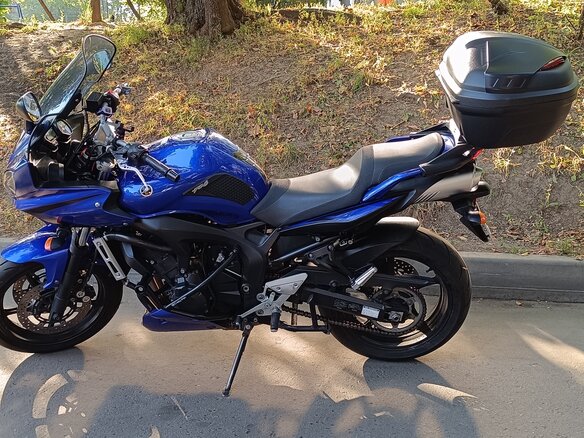 2007 Yamaha FZ6, синий, 490000 рублей - вид 5