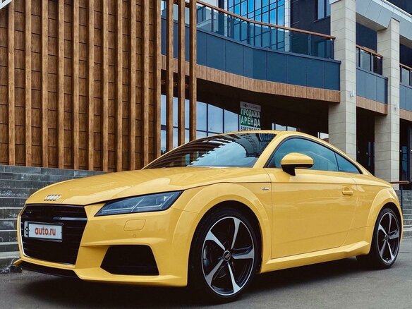 2015 Audi TT III (8S), жёлтый