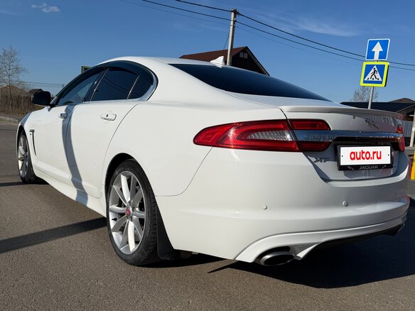 2012 Jaguar XF I Рестайлинг, белый - вид 4