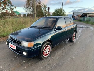 1993 Toyota Starlet 16V IV (P80), синий, 250000 рублей, вид 1