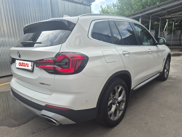 2021 BMW X3 20i xDrive III (G01) Рестайлинг, белый - вид 7