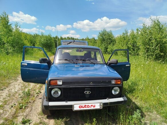 2012 Lada (ВАЗ) 2121 (4x4) I Рестайлинг, синий - вид 1