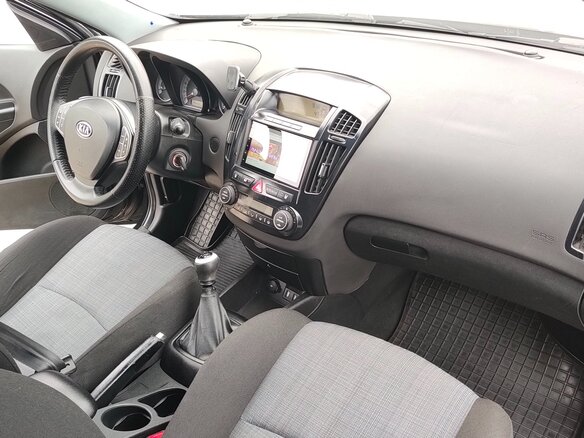 2008 Kia Ceed I, чёрный, 690000 рублей - вид 10