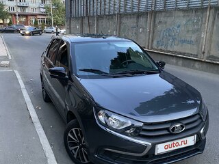2022 Lada (ВАЗ) Granta I Рестайлинг, серый, 910000 рублей, вид 3