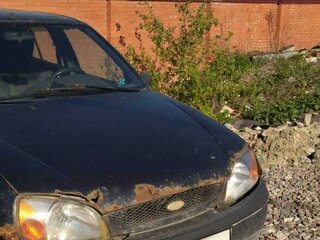 2001 Ford Fiesta Mk4 Рестайлинг, синий, 40000 рублей, вид 2