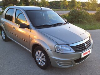 2011 Renault Logan I Рестайлинг, бежевый, 525000 рублей, вид 2