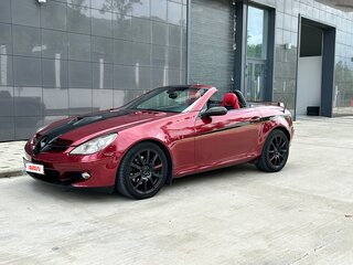 2006 Mercedes-Benz SLK-Класс 280 II (R171), пурпурный, 1990000 рублей, вид 2