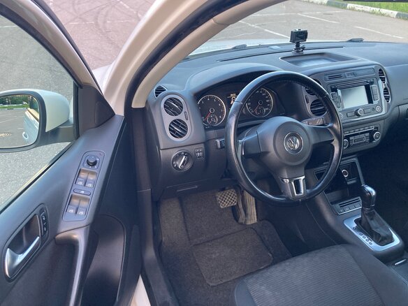 2012 Volkswagen Tiguan I Рестайлинг, белый, 1050000 рублей - вид 13