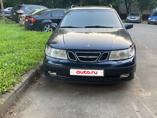 2002 Saab 9-5 I Рестайлинг, синий, 750000 рублей, вид 1