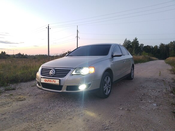 2007 Volkswagen Passat B6, бежевый, 700000 рублей