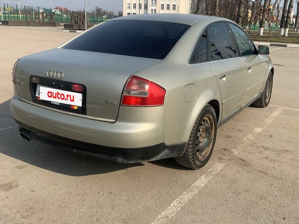 2002 Audi A6 II (C5) Рестайлинг, серый, 400000 рублей - вид 5