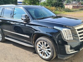 2017 Cadillac Escalade IV, чёрный, 5500000 рублей, вид 4