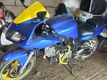 2004 Suzuki SV 650, синий, 350000 рублей, вид 2