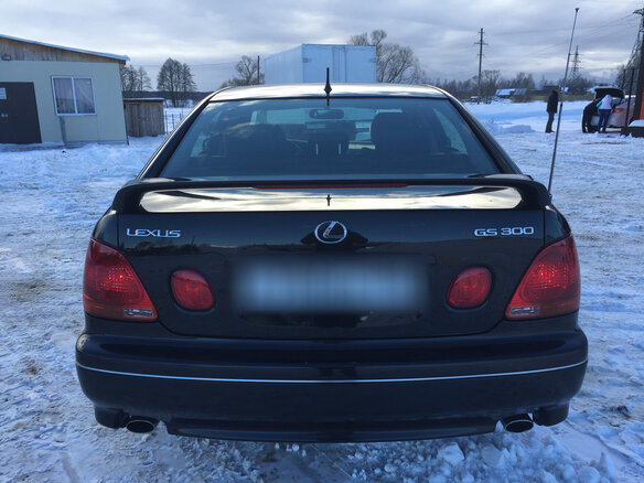 2004 Lexus GS 300 II Рестайлинг, чёрный - вид 7