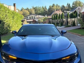 2021 Chevrolet Camaro VI Рестайлинг, синий, 3200000 рублей, вид 5