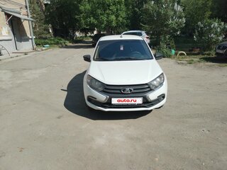 2021 Lada (ВАЗ) Granta I Рестайлинг, белый, 600000 рублей, вид 2