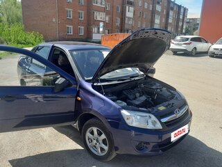 2012 Lada (ВАЗ) Granta I, синий, 420000 рублей, вид 1