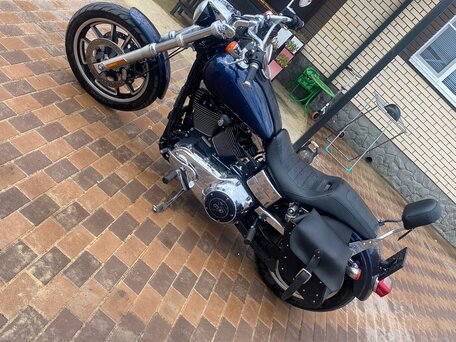 2014 Harley-Davidson Dyna Low Rider, синий, 850000 рублей, вид 4