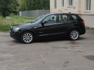 2013 BMW X3 20d xDrive II (F25), чёрный, 1710000 рублей, вид 4
