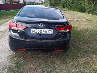 2011 Hyundai Elantra V (MD), чёрный, 970000 рублей, вид 5