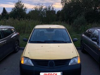 2007 Renault Logan I, жёлтый, 250000 рублей, вид 1