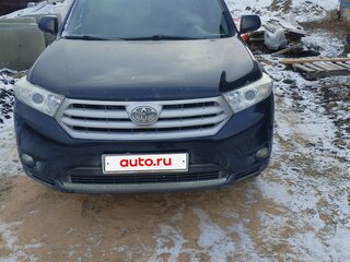 2011 Toyota Highlander II (XU40) Рестайлинг, чёрный, 2400000 рублей, вид 1
