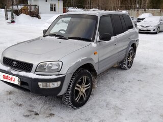 1998 Toyota RAV4 I (XA10), серебристый, 570000 рублей, вид 1