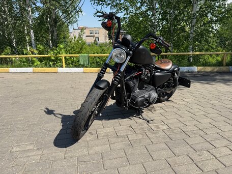 2021 Harley-Davidson Sportster 883, чёрный, 710000 рублей, вид 3