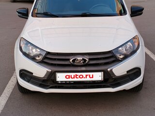 2019 Lada (ВАЗ) Granta I Рестайлинг, белый, 750000 рублей, вид 1