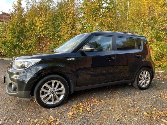 2017 Kia Soul II Рестайлинг, чёрный, 1320000 рублей - вид 7