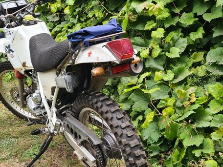 1988 Honda NX, белый, 105000 рублей, вид 4