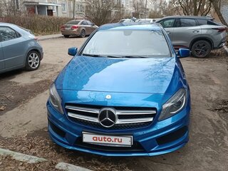 2014 Mercedes-Benz A-Класс 180 III (W176), голубой, 1400000 рублей, вид 1