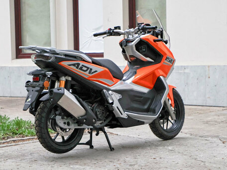 2023 Motoland T-MAX 150, оранжевый, 184350 рублей, вид 4