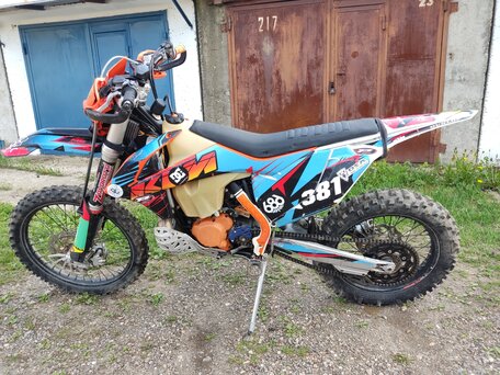 2019 KTM 300 EXC, синий, 570000 рублей, вид 1