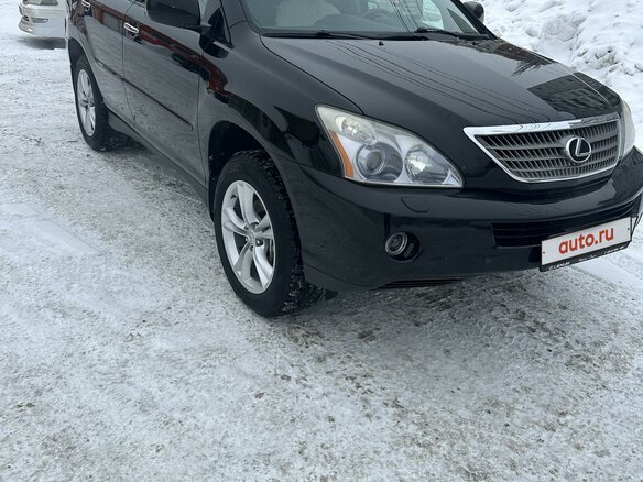 2008 Lexus RX 400h II Рестайлинг, чёрный, 1750000 рублей - вид 3