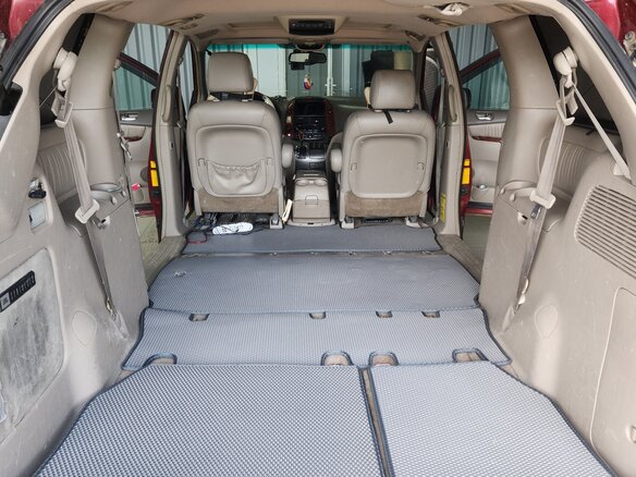 2005 Toyota Sienna II, красный, 1299000 рублей - вид 6