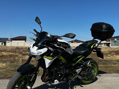 2021 Kawasaki Z 900, зелёный, 1055000 рублей, вид 1