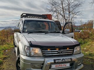 2002 Toyota Land Cruiser Prado 90 Series Рестайлинг, серый, 1560000 рублей, вид 2
